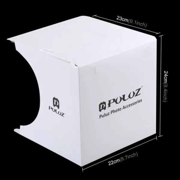 Fotostudio Puluz 20cm LED 1100 lumenů stínová podložka PU5137 Varianta: uniwersalny