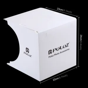 Fotostudio Puluz 20cm LED 1100 lumenů stínová podložka PU5137 Varianta: uniwersalny