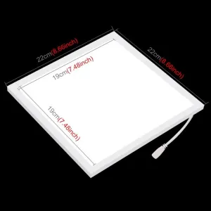 Fotostudio Puluz 20cm LED 1100 lumenů stínová podložka PU5137 Varianta: uniwersalny