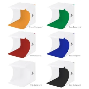Fotostudio Puluz 20cm LED 1100 lumenů stínová podložka PU5137 Varianta: uniwersalny