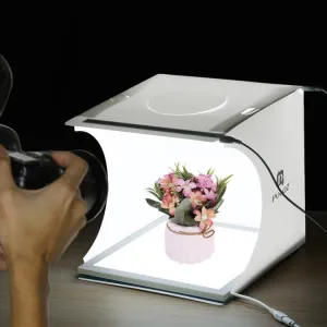 Fotostudio Puluz 20cm LED 1100 lumenů stínová podložka PU5137 Varianta: uniwersalny