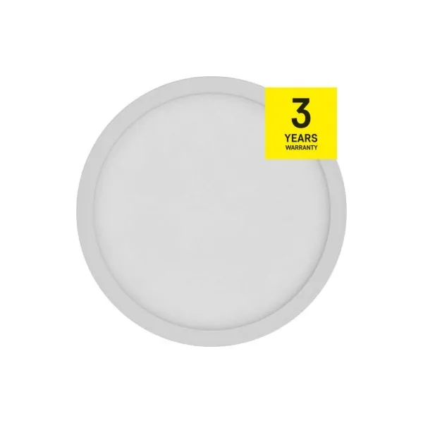 EMOS Lighting LED prisadené svietidlo, kruhové, biele, 12,5W, CCT