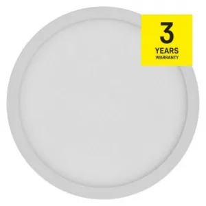 EMOS Lighting LED prisadené svietidlo, kruhové, biele, 12,5W, CCT