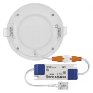 EMOS Lighting LED vstavané svietidlo NEXXO, kruhové, biely, 7W, teplá biela