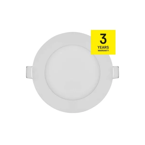 EMOS Lighting LED vstavané svietidlo NEXXO, kruhové, biely, 7W, teplá biela