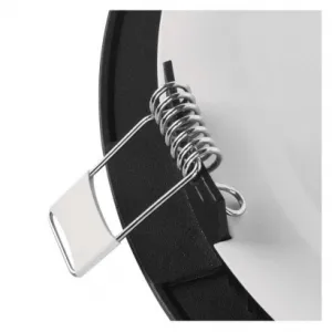 EMOS Lighting LED vstavané svietidlo NEXXO, kruhové, čierne, 18W, CCT