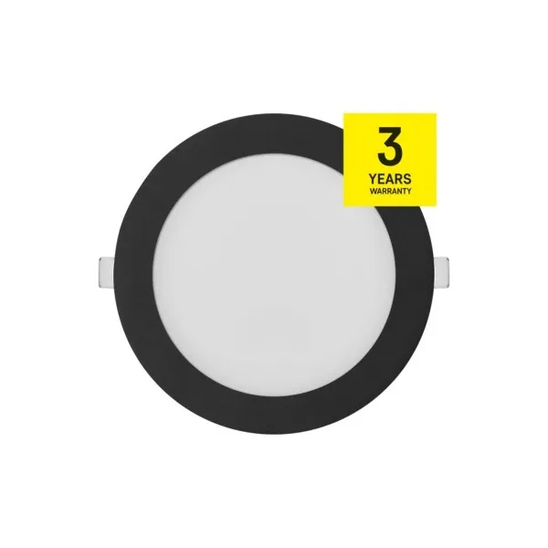 EMOS Lighting LED vstavané svietidlo NEXXO, kruhové, čierne, 12W, CCT