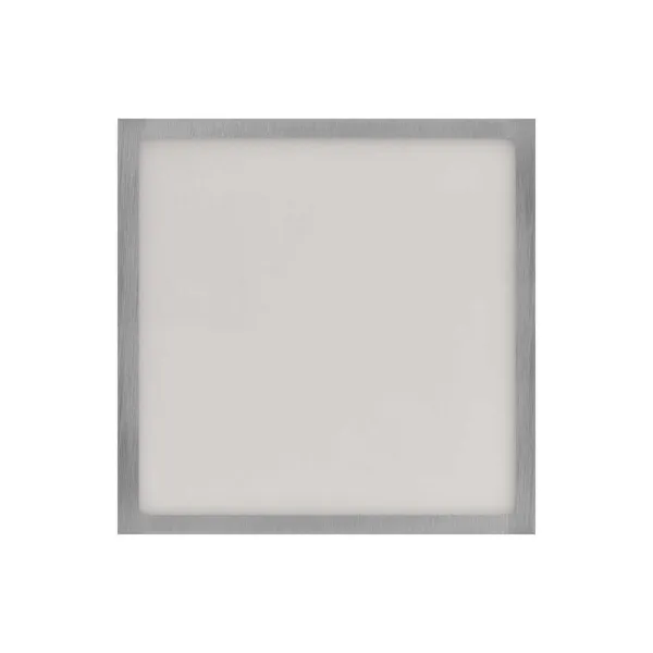 EMOS Lighting LED prisadené svietidlo, štvorec, strieborné, 21W, CCT