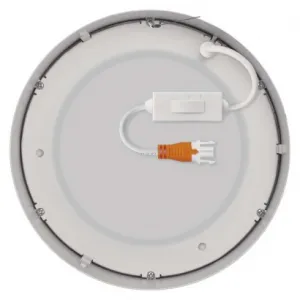 EMOS Lighting LED prisadené svietidlo, kruhové, biele, 12,5W, CCT