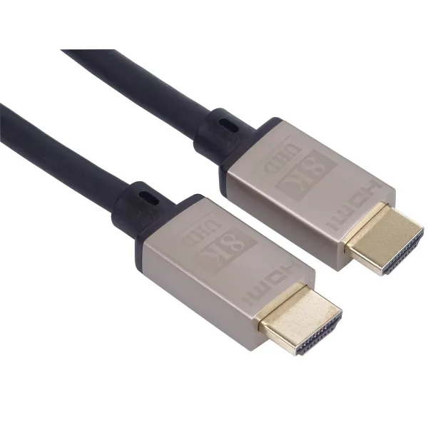 PremiumCord Ultra High Speed HDMI 2.1 kábel 8K@60Hz, 4K@120Hz dĺžka 0,5m metalické... 18652