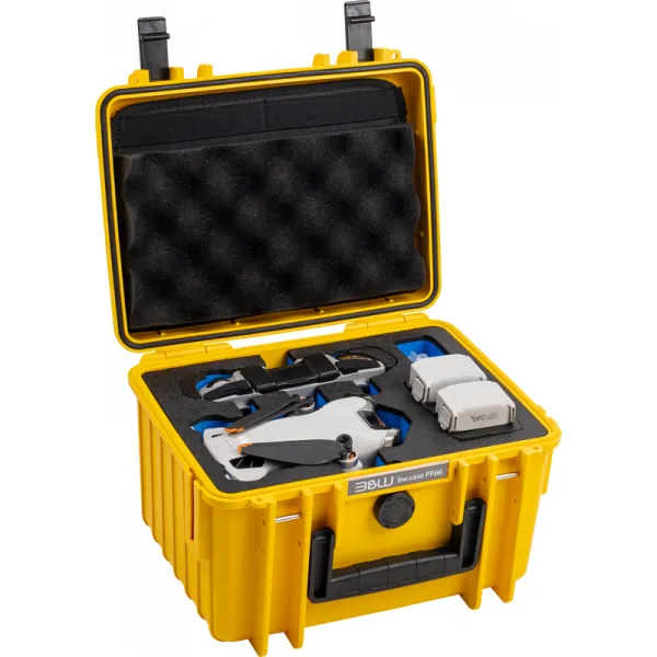 B&W Cases Outdoor Case 2000 B&W for DJI Mini 4 Pro (yellow)
