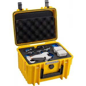 B&W Cases Outdoor Case 2000 B&W for DJI Mini 4 Pro (yellow)