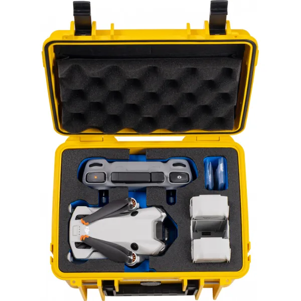 B&W Cases Outdoor Case 2000 B&W for DJI Mini 4 Pro (yellow)