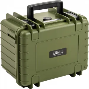 B&W Cases Outdoor Case 2000 B&W for DJI Mini 4 Pro (green)