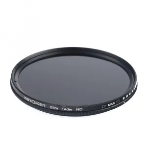 K&F Concept 82MM Slim Variable/Fader NDX, ND2~ND400 17084