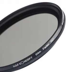 K&F Concept 82MM Slim Variable/Fader NDX, ND2~ND400 17084