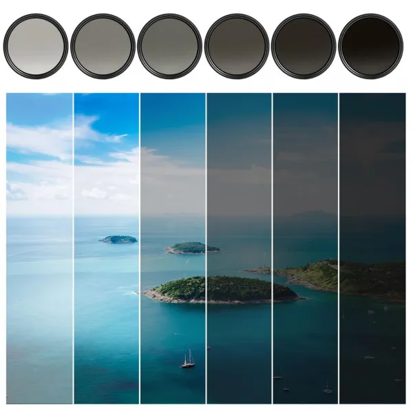 K&F Concept 82MM Slim Variable/Fader NDX, ND2~ND400 17084