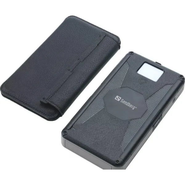 NONAME Sandberg Solar 6-Panel Powerbank 20000, solárna nabíjačka, čierna
