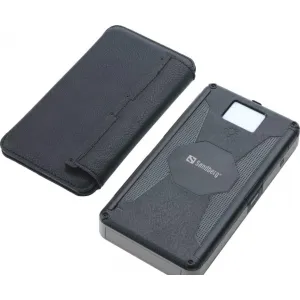 NONAME Sandberg Solar 6-Panel Powerbank 20000, solárna nabíjačka, čierna