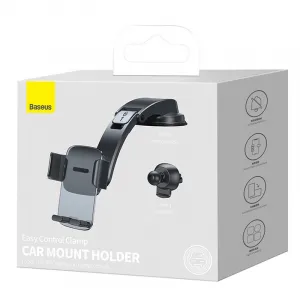 Držiak do auta Baseus Easy Control Clamp s ramenom SET čierny