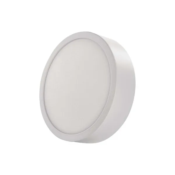 EMOS Lighting LED prisadené svietidlo, kruhové, biele, 12,5W, Neutrálna biela