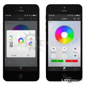 LEDprodukt LED RGB-W ovládač RF8 - 2,4GHz