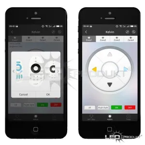 LEDprodukt LED ovládač RF6 - 4 okruhy - Dual White
