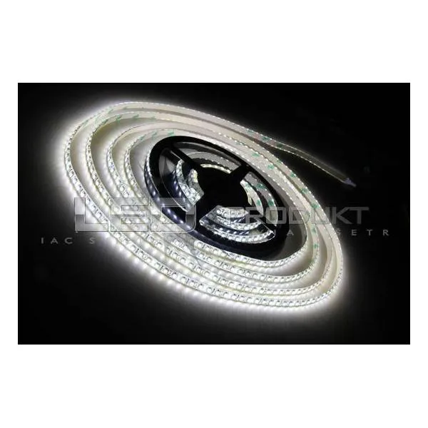 LEDprodukt LED pásik 120LED/m vodeodolný SMD2835 9,6W/m studená biela IP65 12V