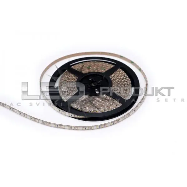 LEDprodukt LED pásik 120LED/m vodeodolný SMD2835 9,6W/m studená biela IP65 12V