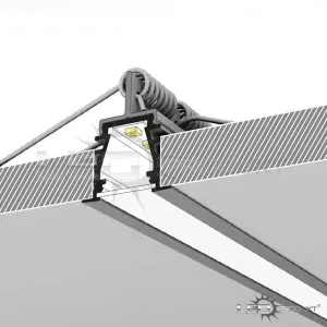 LEDprodukt Úchytka pre lištu ZAPUSTENÚ BOČNÚ, ZAPUSTENÚ HLBOKÚ
