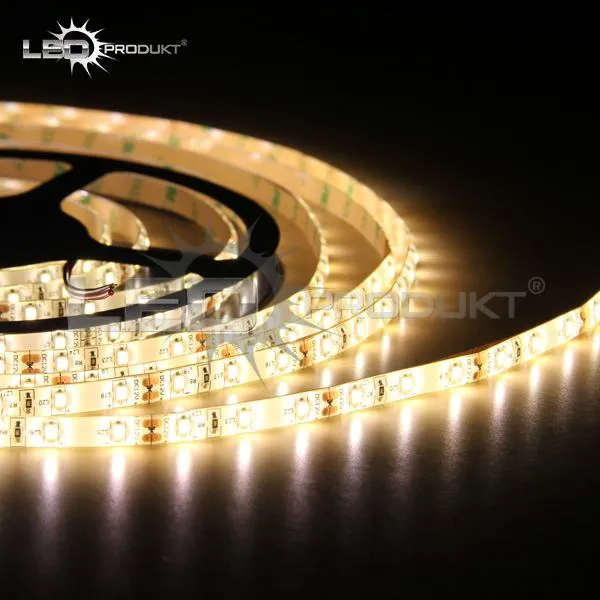 LEDprodukt LED pásik 60LED/m vodeodolný SMD2835 12W/m teplá biela IP65 12V