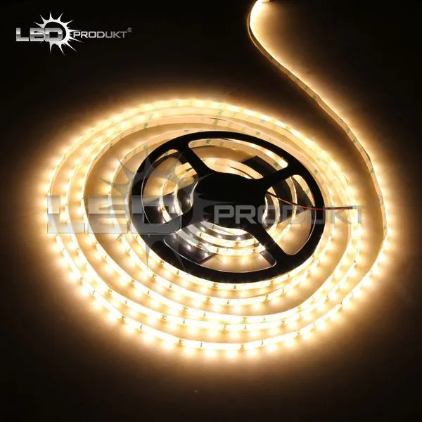 LEDprodukt LED pásik 60LED/m vodeodolný SMD2835 12W/m teplá biela IP65 12V