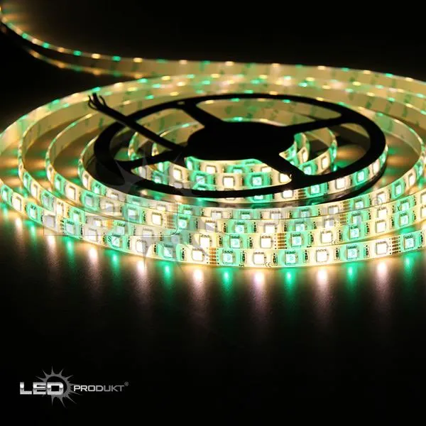 LEDprodukt LED pásik 60LED/m SMD5050 12W/m IP65 RGB-WW (RGB+teplá biela) 12V