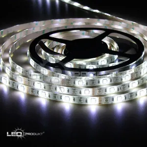 LEDprodukt LED pásik 60LED/m SMD5050 12W/m IP65 RGB-CW (RGB+studená biela) 12V
