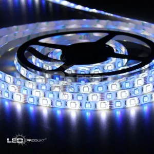 LEDprodukt LED pásik 60LED/m SMD5050 12W/m IP65 RGB-CW (RGB+studená biela) 12V