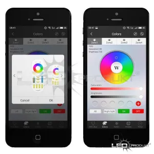 LEDprodukt LED ovládač RGB Dual White - 4 okruhy
