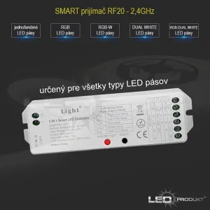 LEDprodukt SMART prijímač RF20 - 2,4GHz