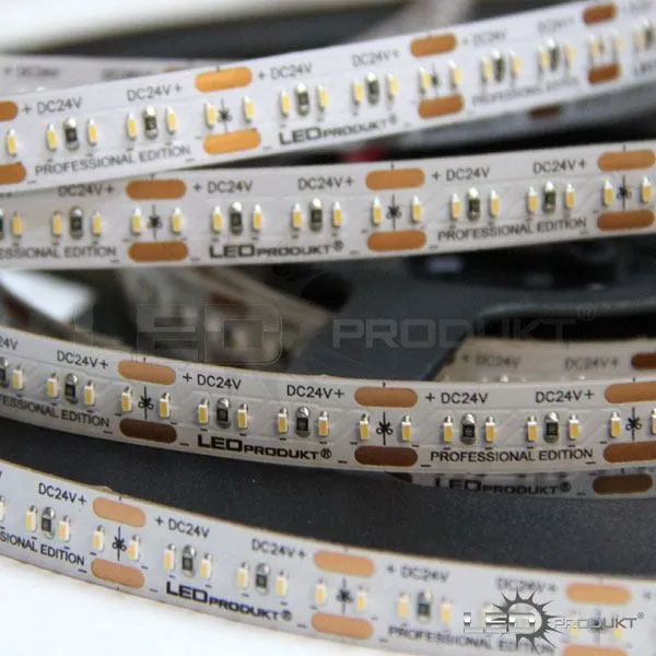 LEDprodukt PROFI LED pásik 240LED/m SMD1808 14W/m studená biela CRI97 IP20 24V
