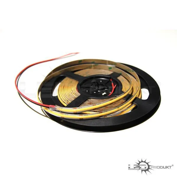 LEDprodukt 2m PROFI COB 480LED/m 10W/m IP20 12V studená b. - KOMPLETNÁ SADA