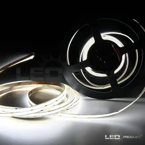 LEDprodukt 2m PROFI COB 480LED/m 10W/m IP20 12V studená b. - KOMPLETNÁ SADA