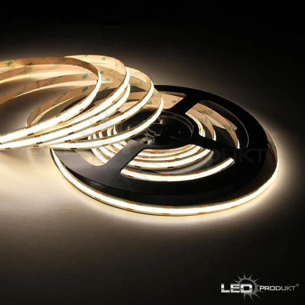LEDprodukt 2m PROFI COB 480LED/m 10W/m IP20 12V neutrálna b. - KOMPLETNÁ SADA