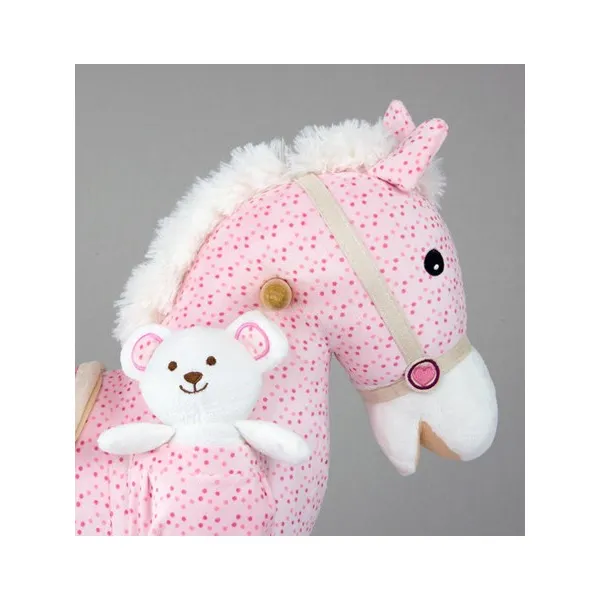 Hojdací koník s melódiou Milly Mally Pony ružový