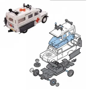 Seva Monti System MS 35 - Terénna ambulancia