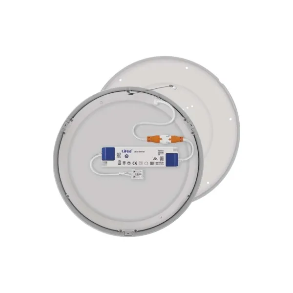 EMOS Lighting LED povrchové svietidlo NEXXO, okrúhle, biele, 28,5W, neutrálna biela
