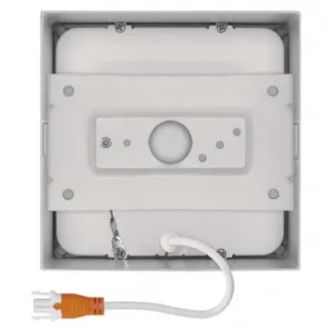 EMOS Lighting LED prisadené svietidlo, štvorec, biele, 7,6W,Neutrálna biela