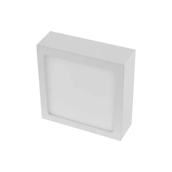 EMOS Lighting LED prisadené svietidlo, štvorec, biele, 7,6W,Neutrálna biela