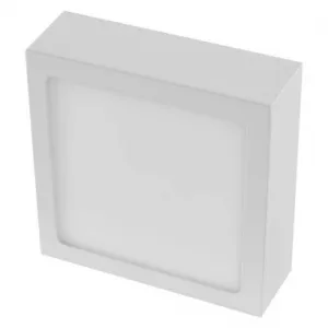 EMOS Lighting LED prisadené svietidlo, štvorec, biele, 7,6W,Neutrálna biela