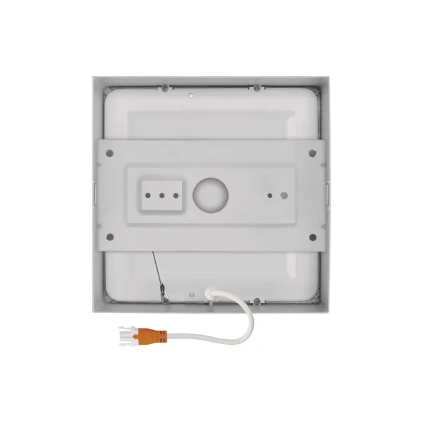EMOS Lighting LED prisadené svietidlo, štvorec, biele, 12,5W,Neutrálna biela
