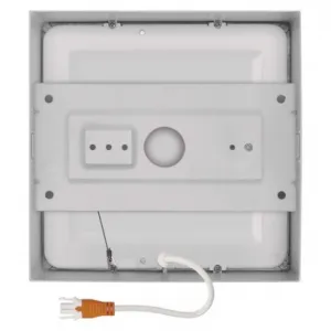 EMOS Lighting LED prisadené svietidlo, štvorec, biele, 12,5W,Neutrálna biela