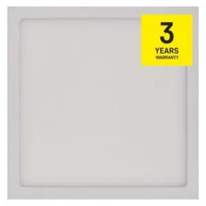 EMOS Lighting LED prisadené svietidlo, štvorec, biele, 12,5W,Neutrálna biela